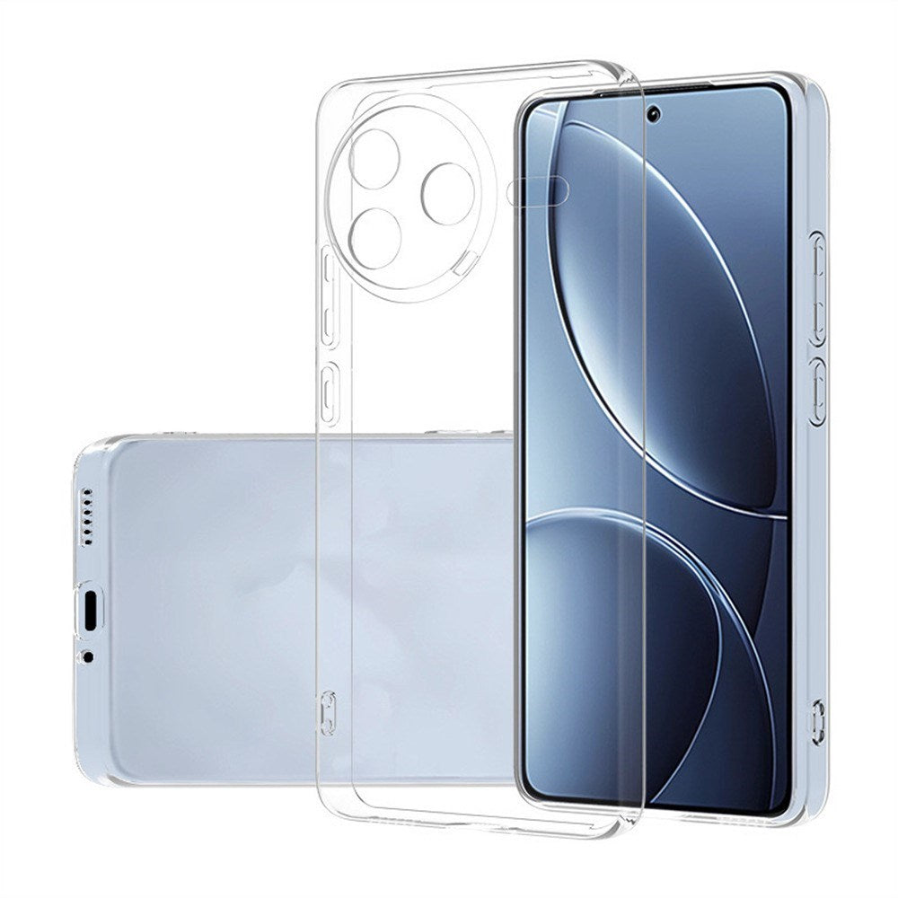 Xiaomi Poco F7 Pro EIDERWOOD Fleksibelt Plast Bak Deksel – Gjennomsiktig