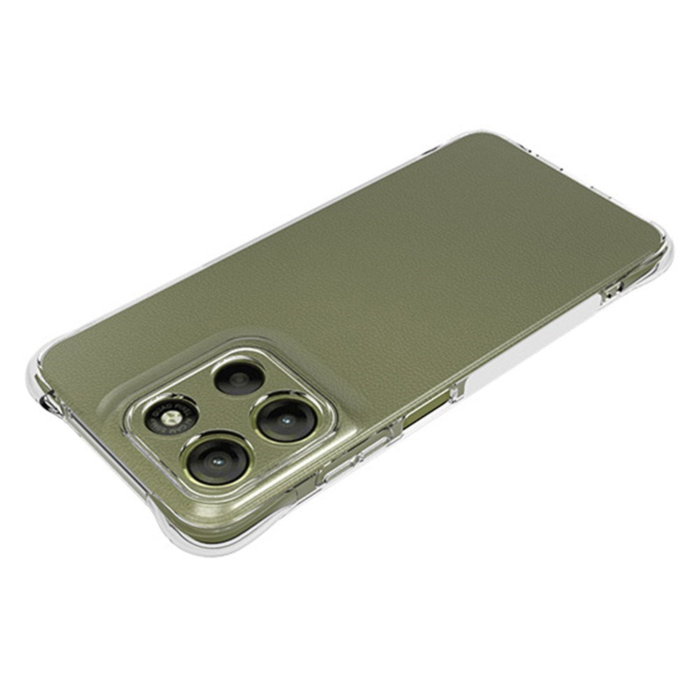 EIDERWOOD Motorola Moto G15 4G Fleksibelt Plast Bakdeksel - Gjennomsiktig