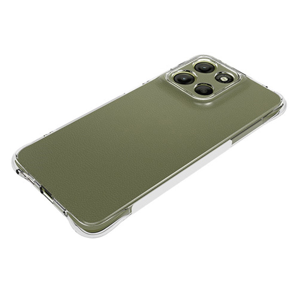 EIDERWOOD Motorola Moto G15 4G Fleksibelt Plast Bakdeksel - Gjennomsiktig