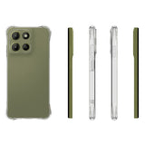 EIDERWOOD Motorola Moto G15 4G Fleksibelt Plast Bakdeksel - Gjennomsiktig