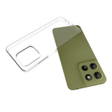 EIDERWOOD Motorola Moto G15 Fleksibelt Plast Bak Deksel - Gjennomsiktig