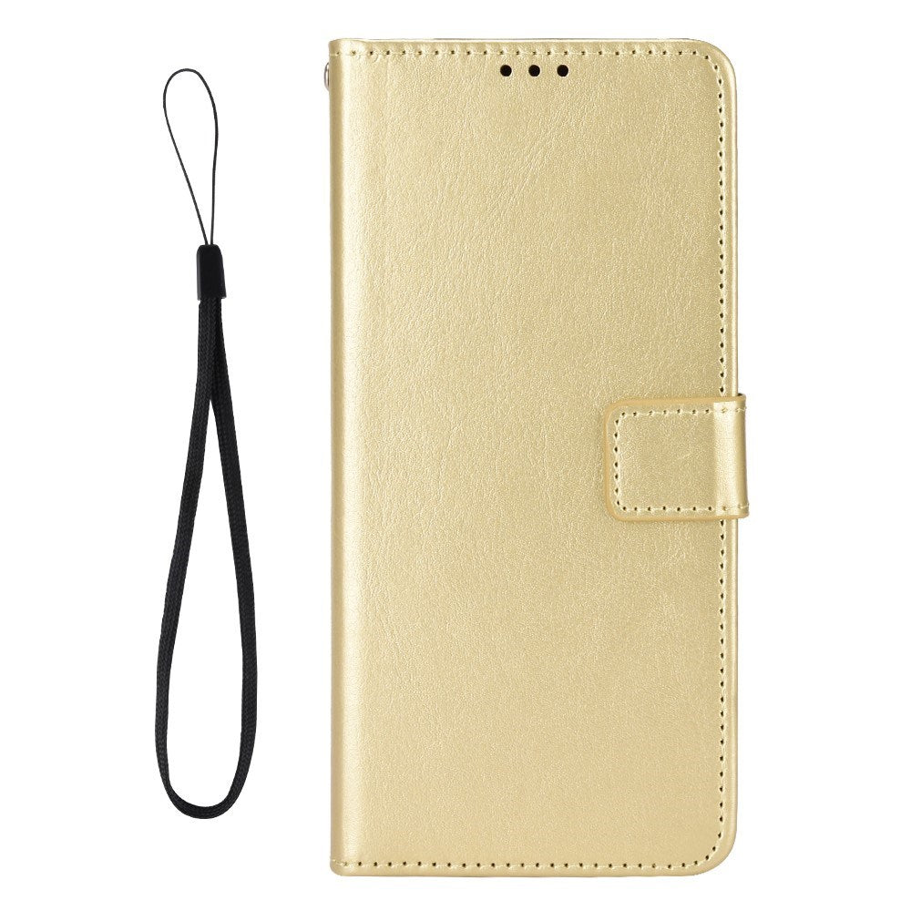 EIDERWOOD Xiaomi Redmi Note 14 (5G) Kunstskinn Flip Deksel m. Strop - Guld