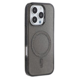 EIDERWOOD iPhone 16 Pro Plast Glitter Deksel - MagSafe Kompatibelt - Svart