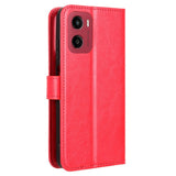 EIDERWOOD Motorola Moto G05 / E15 Kunstskinn Flip Deksel m. Strop - Rød