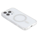 EIDERWOOD iPhone 16 Pro Max Plast Glitter Deksel - MagSafe Kompatibelt - Gjennomsiktig