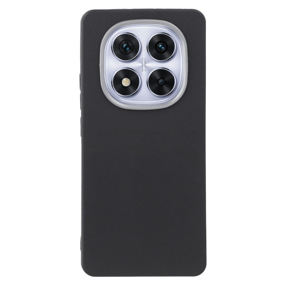 EIDERWOOD Xiaomi Redmi Note 14 Pro (5G) / Poco X7 Matt Fleksibelt Plast Deksel - Svart