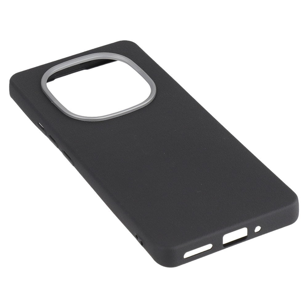 EIDERWOOD Xiaomi Redmi Note 14 Pro (5G) / Poco X7 Matt Fleksibelt Plast Deksel - Svart