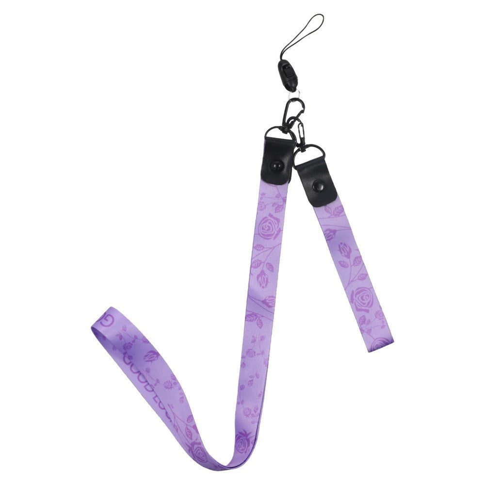 OnePlus 13R Fleksibelt Plast Deksel med 2 x Nøkkelbånd - Lilla