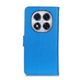 EIDERWOOD Xiaomi Redmi Note 14 Pro (5G) / Poco X7 Litchi Kunstskinn Flip Deksel med Lommebok & Stativfunksjon - Blå