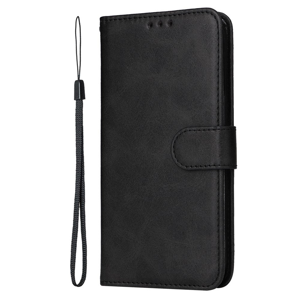 Xiaomi Poco F7 Ultra EIDERWOOD Kunstskinn Flip Deksel m. Stropp – Svart