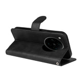 Motorola Edge 60 Neo / 50 Neo / ThinkPhone 25 EIDERWOOD Kunstskinn Flip Deksel med Strop - Svart