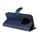 Motorola Edge 60 Neo / 50 Neo / ThinkPhone 25 EIDERWOOD Kunstskinn Flip Deksel med Strop - Blå