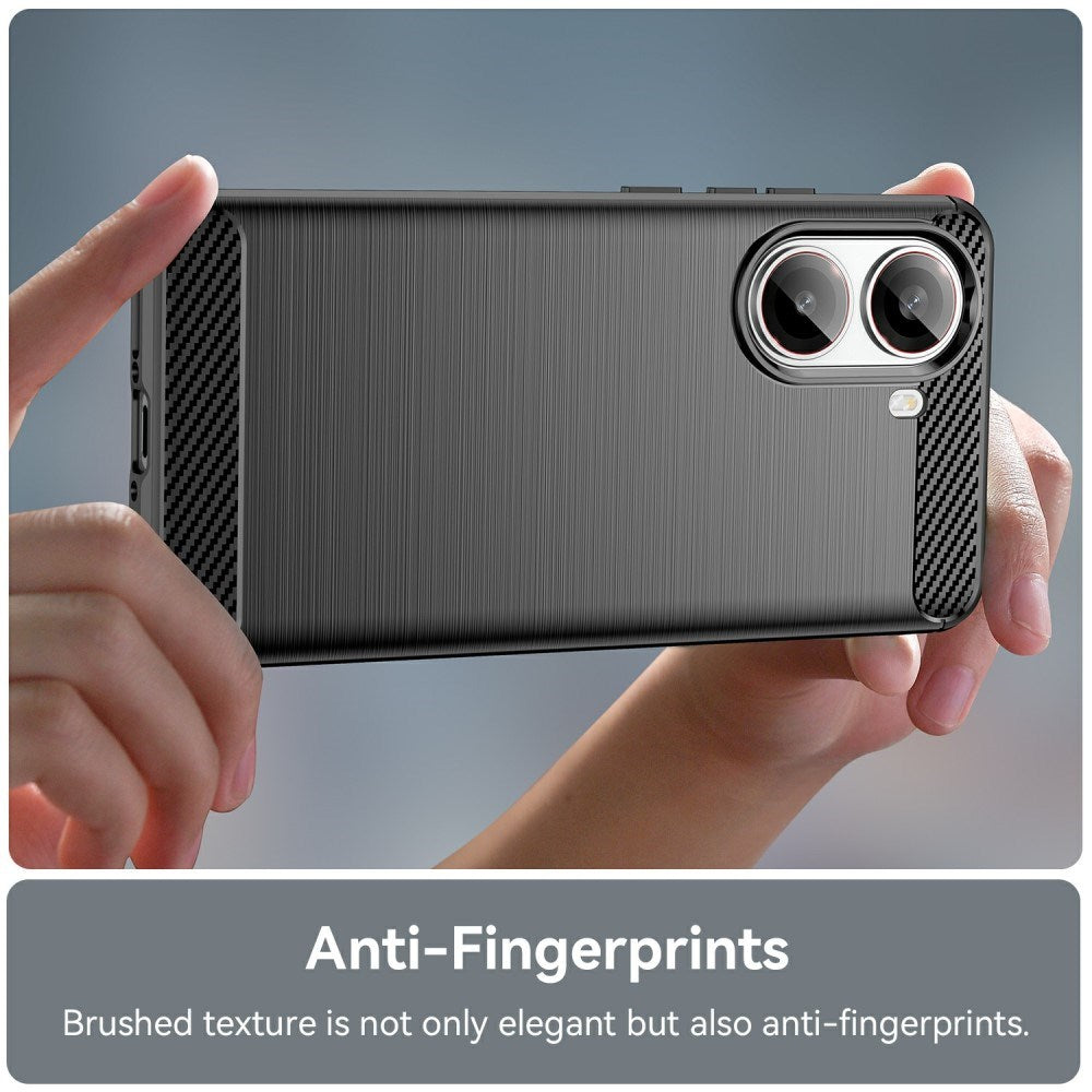 EIDERWOOD Xiaomi Poco X7 Pro Brushed Carbon Deksel - Svart