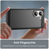 EIDERWOOD Xiaomi Poco X7 Pro Brushed Carbon Deksel - Svart