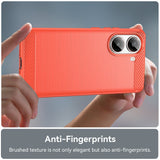 EIDERWOOD Xiaomi Poco X7 Pro Brushed Carbon Deksel - Rød