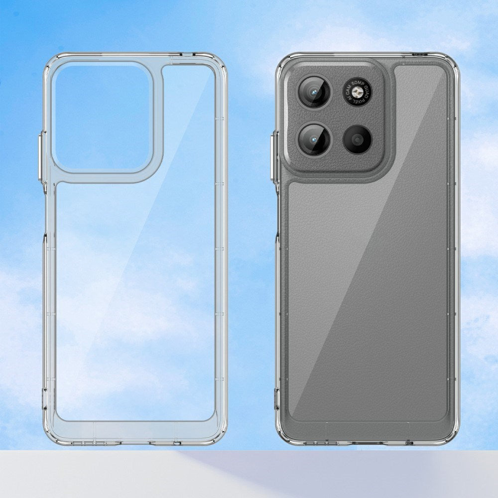 EIDERWOOD Motorola Moto G15 / G05 / E15 Hybrid Plast Deksel - Gjennomsiktig