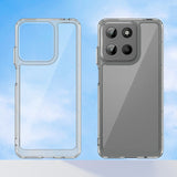 EIDERWOOD Motorola Moto G15 / G05 / E15 Hybrid Plast Deksel - Gjennomsiktig