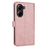 EIDERWOOD Xiaomi Poco X7 Pro Kunstskinn Flip Deksel m. Kortholder & Ståfunksjon - Rose Gold