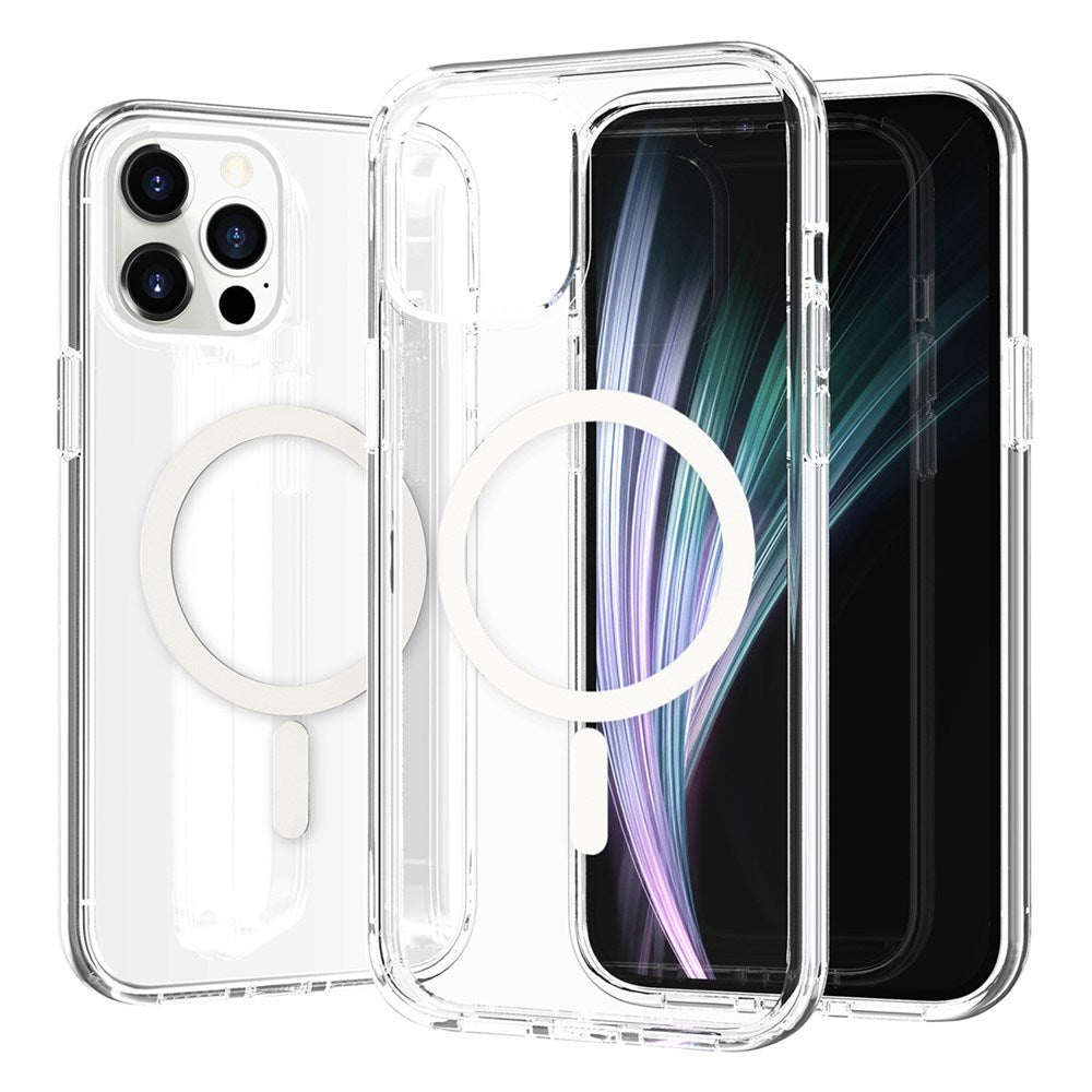 iPhone 13 Pro EIDERWOOD Hybrid Magnetic Deksel - MagSafe Kompatibel - Gjennomsiktig