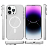 iPhone 13 Pro EIDERWOOD Hybrid Magnetic Deksel - MagSafe Kompatibel - Gjennomsiktig