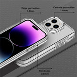 iPhone 14 Pro EIDERWOOD Hybrid Magnetic Deksel - MagSafe Kompatibel - Gjennomsiktig