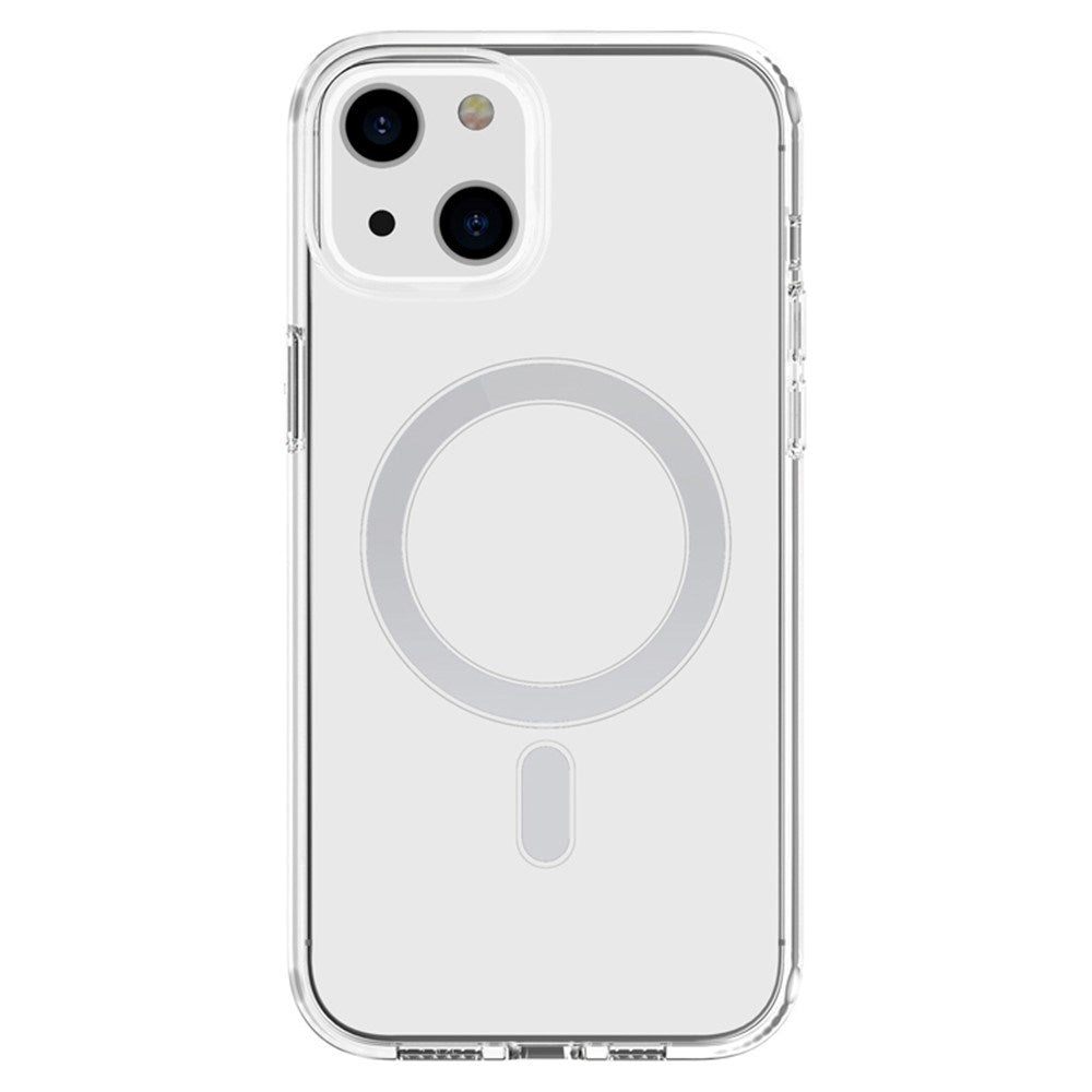 iPhone 14 EIDERWOOD Hybrid Magnetic Deksel - MagSafe Kompatibel - Gjennomsiktig