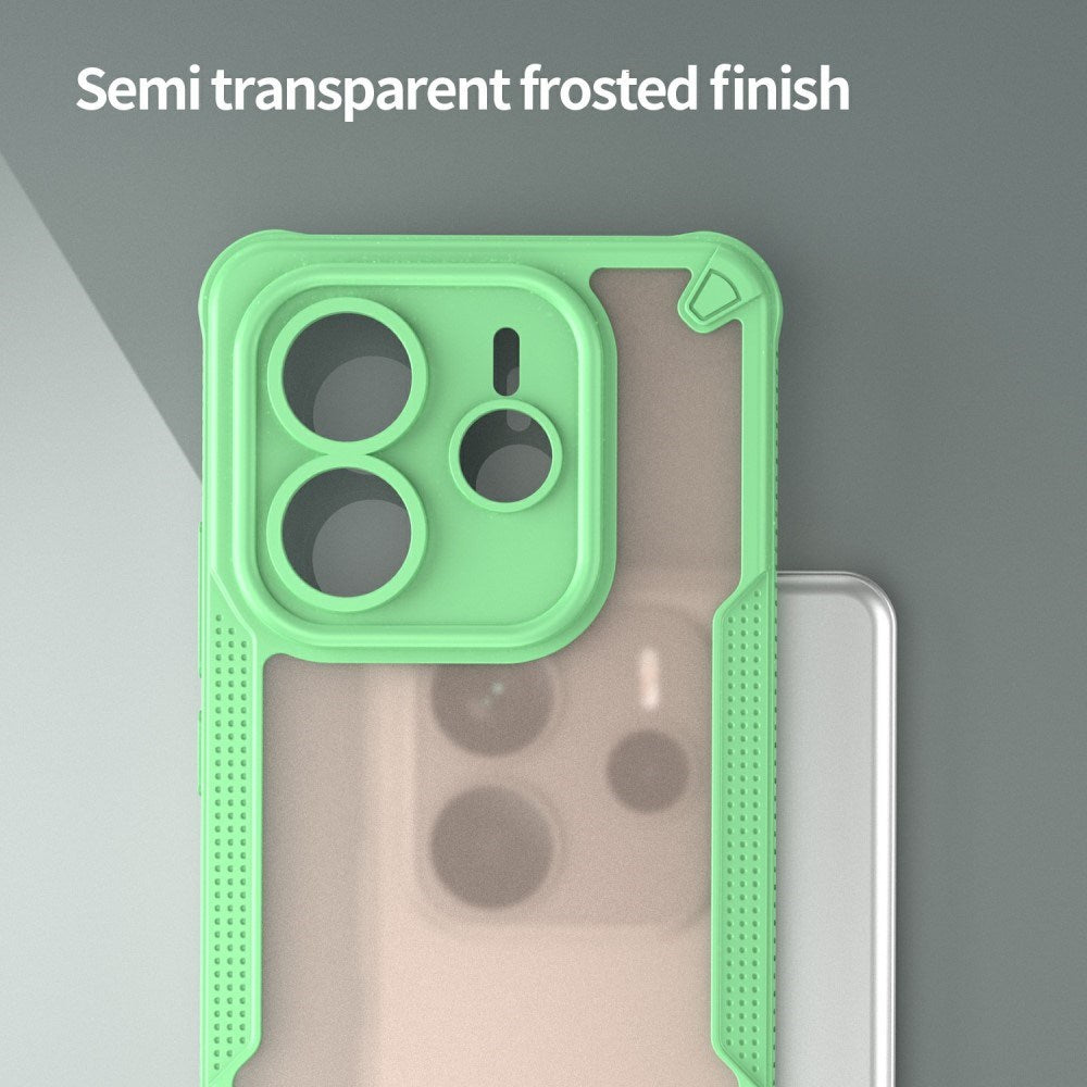 EIDERWOOD Xiaomi Redmi Note 14 (5G) Hybrid Plast Bak Deksel - Grønn