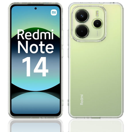 EIDERWOOD Xiaomi Redmi Note 14 (4G) Fleksibelt Plast Deksel - Gjennomsiktig