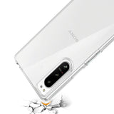 Sony Xperia 5 IV Fleksibel TPU Plast Deksel - Gjennomsiktig