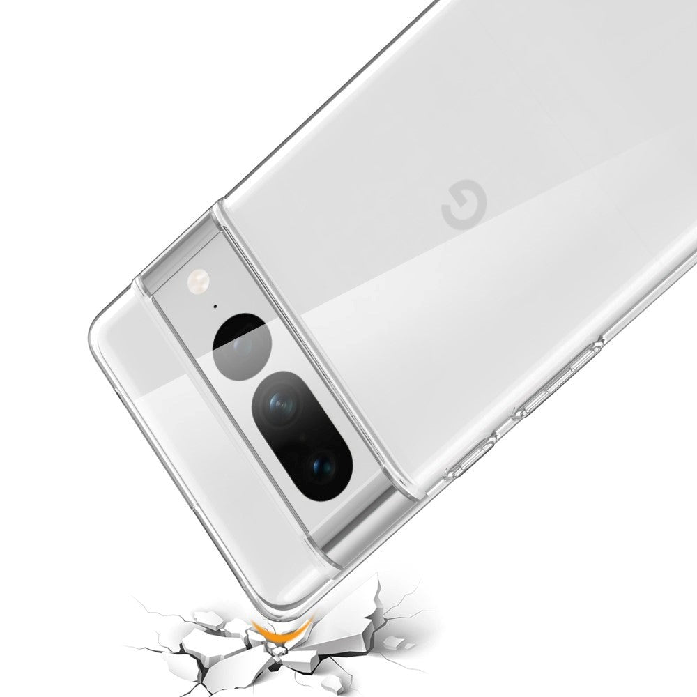 Google Pixel 7 Pro Fleksibel TPU Plast Deksel - Gjennomsiktig