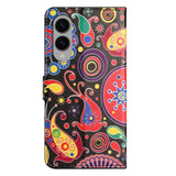 EIDERWOOD Samsung Galaxy S25 Edge Kunstskinn Deksel med Lommebok og Stativfunksjon - Multi