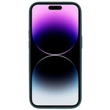 EIDERWOOD iPhone 14 Pro Max Fôret Fleksibelt Plast Deksel - Mørk Grønn