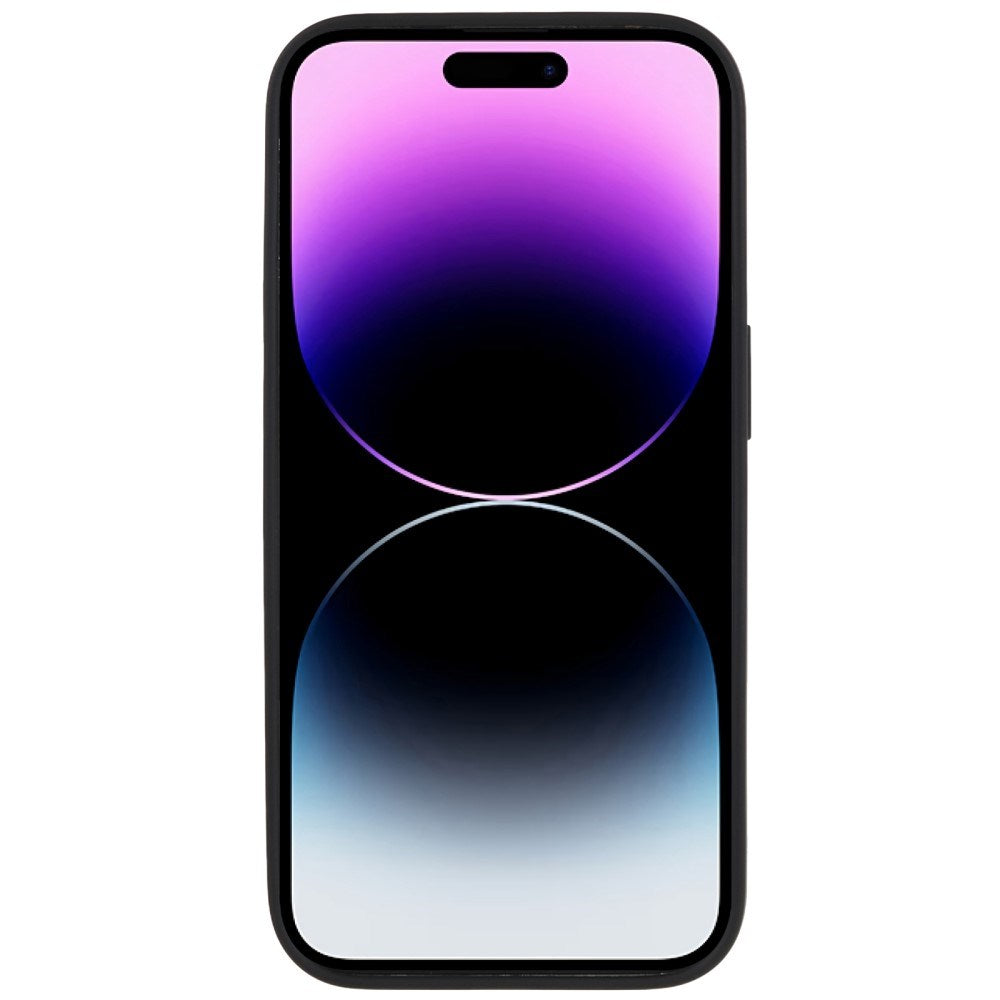 EIDERWOOD iPhone 14 Pro Max Fôret Fleksibelt Plast Deksel - Svart