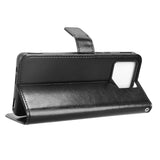 EIDERWOOD Asus ROG Phone 9 (5G) / 9 Pro (5G) Kunstskinn Flip Deksel m. Kortholder & Ståfunksjon - Svart