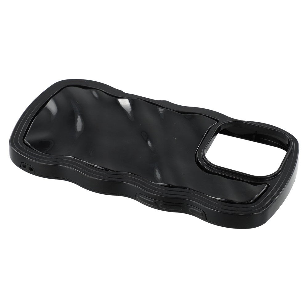 iPhone 16 Pro Max EIDERWOOD Hybrid Plast Wavy Deksel – Svart