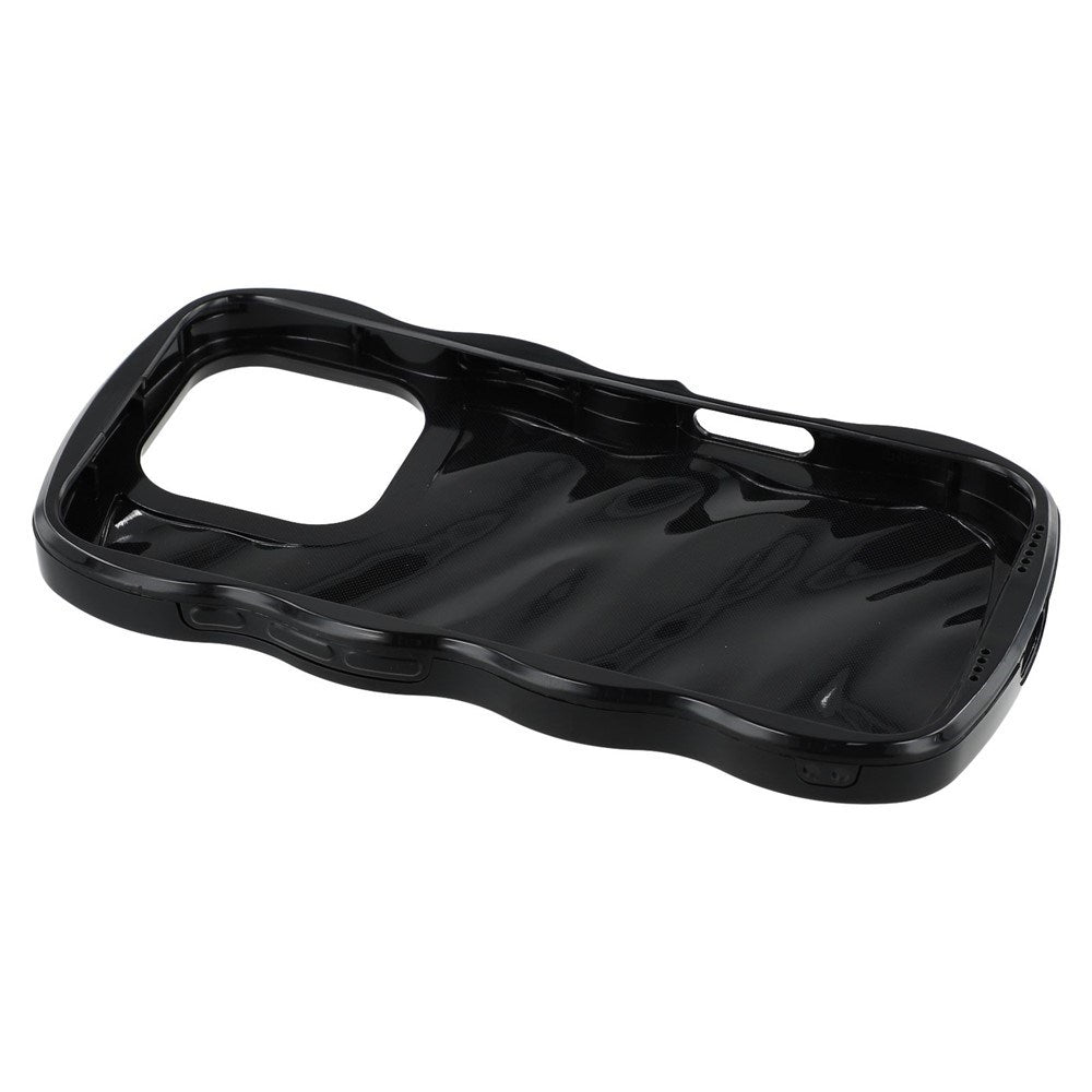 iPhone 16 Pro Max EIDERWOOD Hybrid Plast Wavy Deksel – Svart