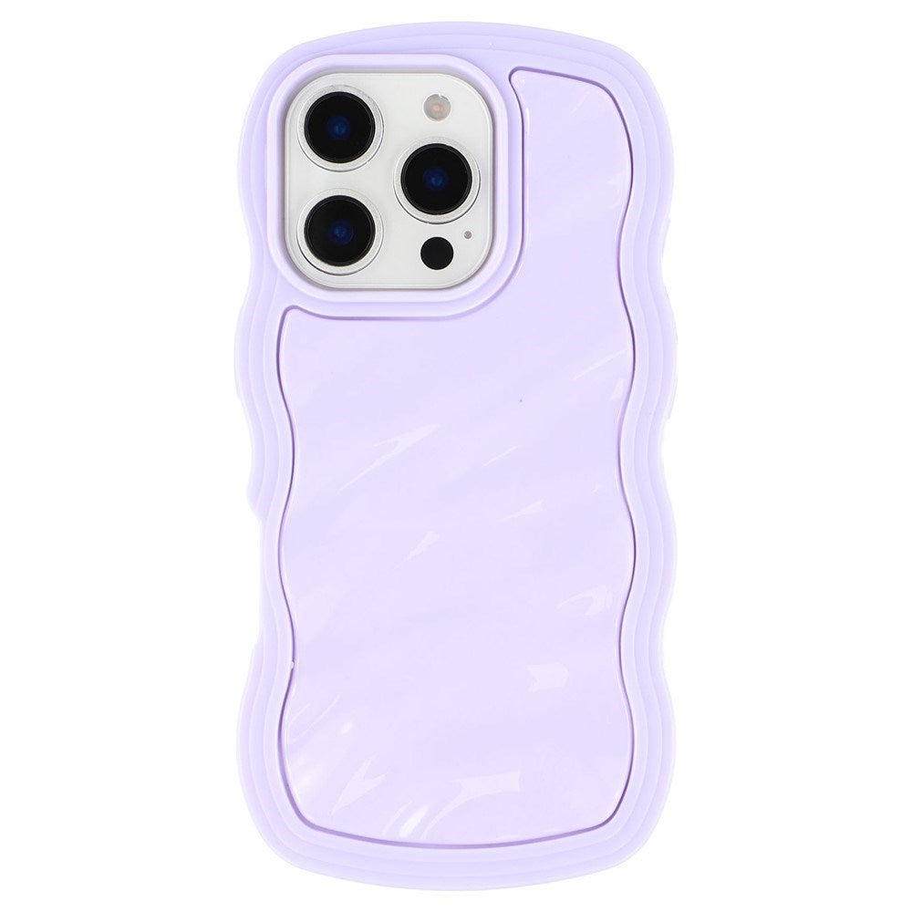 iPhone 16 Pro Max EIDERWOOD Hybrid Plast Wavy Deksel – Lilla