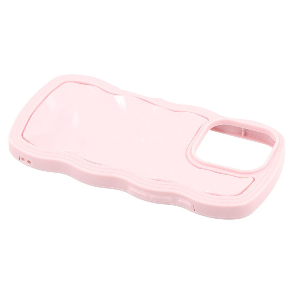 iPhone 16 Pro Max EIDERWOOD Hybrid Plast Wavy Deksel – Rosa