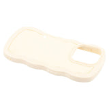 iPhone 16 Pro Max EIDERWOOD Hybrid Plast Wavy Deksel – Beige