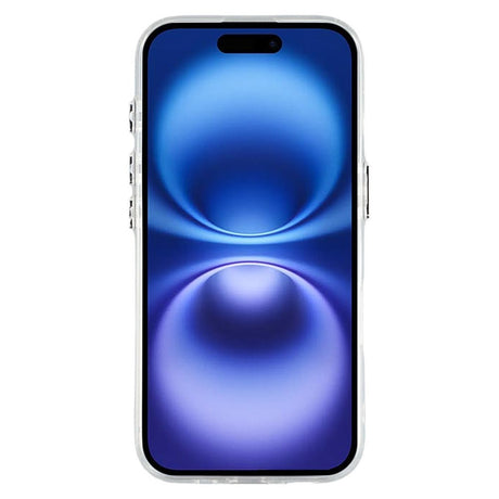 EIDERWOOD iPhone 16 Hybrid Deksel med 3D Kirsebær - Sølv