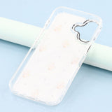 EIDERWOOD iPhone 16 Hybrid Deksel med 3D Kirsebær - Sølv