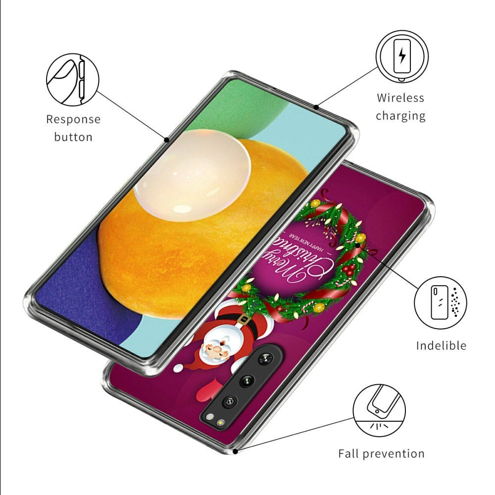 Sony Xperia 5 IV TPU Plast Jul Deksel - Julenissen