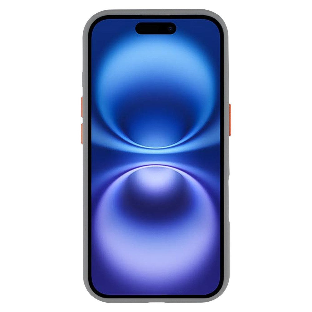 EIDERWOOD iPhone 16 Plus Matt Hybrid Plast Deksel - MagSafe Kompatibel - Grå