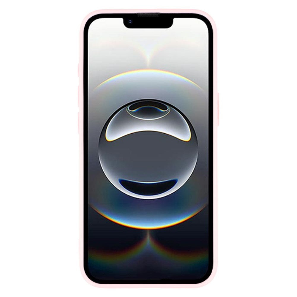 EIDERWOOD IPhone 16e Fleksibelt Plast Deksel med Glitter - Rosa