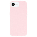 EIDERWOOD IPhone 16e Fleksibelt Plast Deksel med Glitter - Rosa