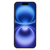 EIDERWOOD IPhone 16 Fleksibelt Plast Deksel med Glitter - Beige