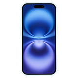 EIDERWOOD IPhone 16 Fleksibelt Plast Deksel med Glitter - Lyseblå