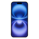 EIDERWOOD IPhone 16 Fleksibelt Plast Deksel med Glitter - Hvit