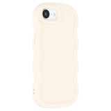 iPhone 17e / 16e EIDERWOOD Fleksibelt Plast Wavy Deksel - Hvit