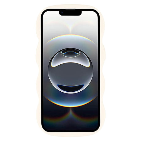 iPhone 16e EIDERWOOD Fleksibelt Plast Wavy Deksel - Hvit